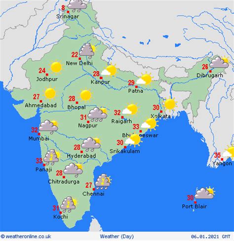 India Weather Forecast Latest January 6 Widespread Rain Accompanied