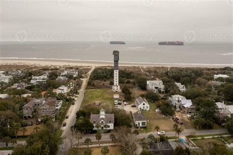 Sullivan's Island Lighthouse 25462366 Stock Photo at Vecteezy