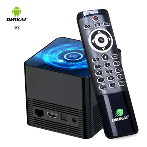 Tv Box K1 4k Android 10 Con Control De Voz Y Air Mouse 4gb Ram 32gb