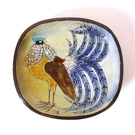 British Modernist Chelsea Pottery Plate By Joyce Morgan Etsy