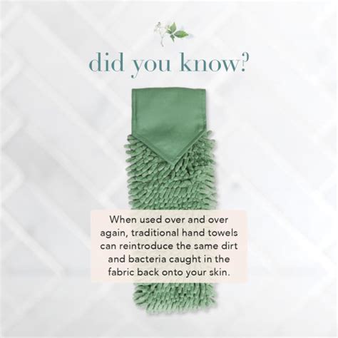 Norwex Chenille Hand Towel Sea Mist David Hong Norwex Independent