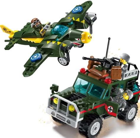 Aliexpress.com : Buy 241PCS Enlighten Brick Battlefield Series Air Raid ...