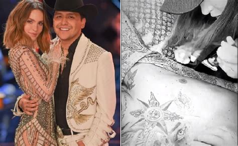 Adiós Tatuaje Christian Nodal Ya No Tiene Los “ojos” De Belinda En Su