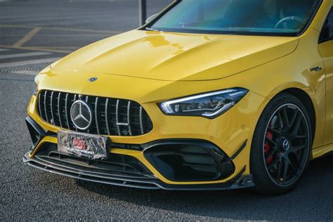 Aero Design Mercedes W Cla Cla Carbon Front Lip Mod Central