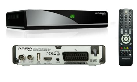 DVB T přijímač Ferguson Ariva T750i DVB T T2 PVR USB H 264 PENTA CZ