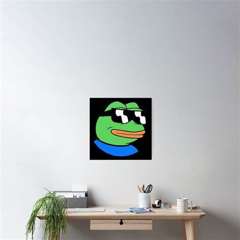 Pepe The Frog Sunglasses Meme Poster For Sale By Marhinmichael