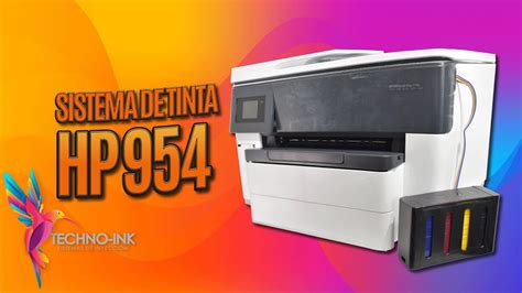 Funcionanmiento Sistema De Tinta HP 954 YouTube