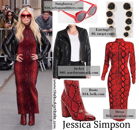 Jessica Simpson The Budget Babe Affordable Fashion Style Blog