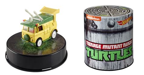NickALive Mattel Unveils Hot Wheels Teenage Mutant Ninja Turtles Party Wagon Vehicle SDCC 2019