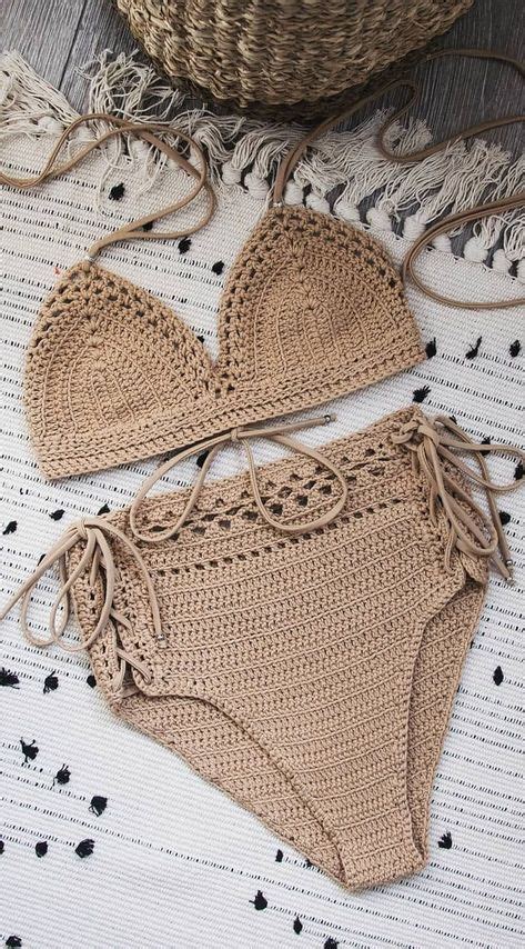 ideas de Trajes de baño de crochet en trajes de baño de crochet bikini de ganchillo