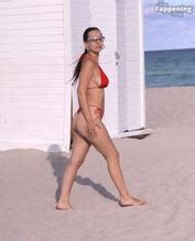 Iva Kovacevic Sexy Shows Off Her Gorgeous Body Wearing A Hot Red Bikini