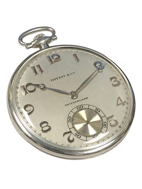 Patek Philippe For Tiffany And Company Platinum Gents Pocket Watch 1930