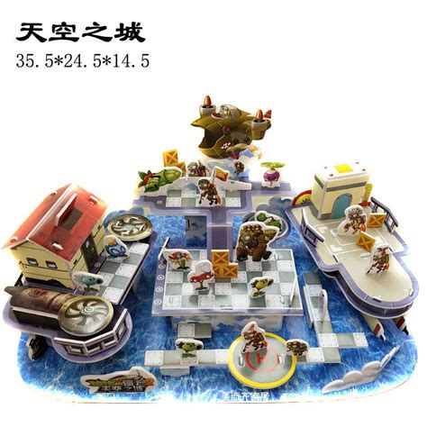 พชแท VS ซอมบ Ice World Sky City Jigsaw Puzzle 3D สามมตแทรกพชปะทะ