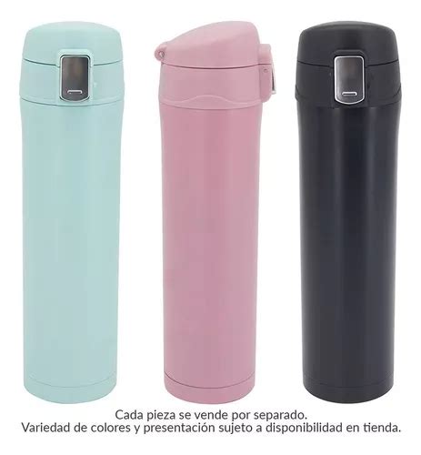 Mainstays Termo Acero Inoxidable Varios Colores Meses Sin Inter S