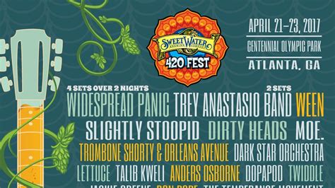 Sweetwater 420 Fest Reveals Full Lineup Atlanta Business Chronicle