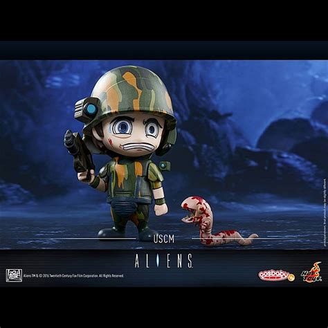 Hot Toys Aliens USCM Cosbaby S Collectible