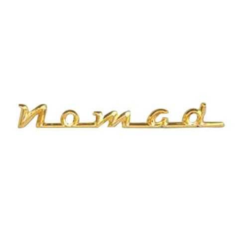 1955 57 Chevy Nomad Script Emblem 1955 57 Chevrolet Models