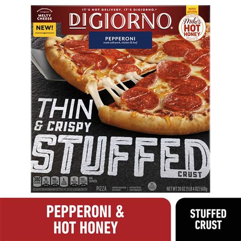 Digiorno Frozen Pizza Crispy Thin Stuffed Crust Pepperoni And Hot Honey 20 Oz Delivery Or