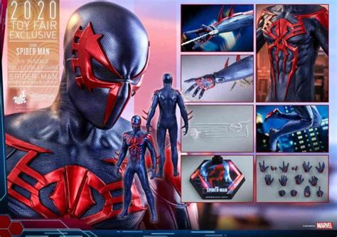 Promo Hot Toys VGM42 Spider Man 2099 Black Suit MISB Hottoys Spiderman Diskon 23 Di Seller