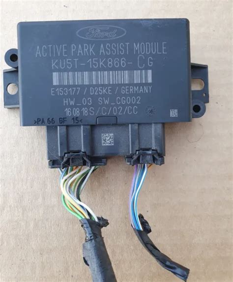 FORD FOCUS MK4 Parking Aid Control Module Ecu Ku5T 15K866 Cg 2018 2022