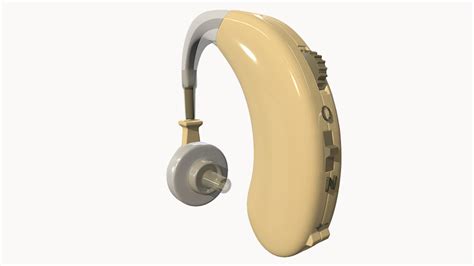 Hearing aid / Слуховой аппарат - Download Free 3D model by Sergey Burov ...
