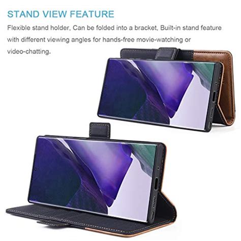 Kezihome Samsung Galaxy Note Ultra Case Pu Leather Rfid Blocking