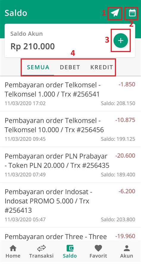 Mengenal Menu Menu Aplikasi Konter Pulsa