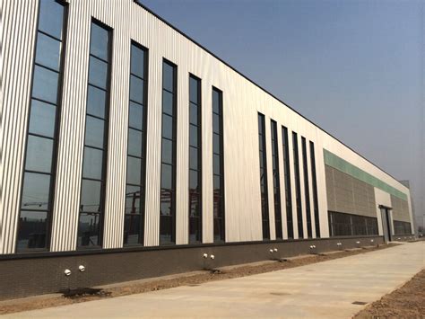 Industrial Heavy Prefab Steel Structure Factory Building For Sale