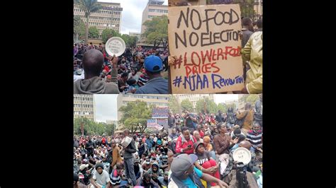 Anti Finance Bill Demonstrations In Nairobi S CBD YouTube