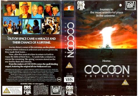 Cocoon The Return 1988 On CBS FOX United Kingdom Betamax VHS