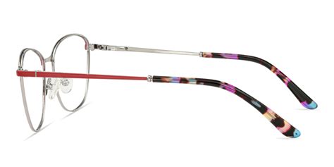 Grinch Heart Red Eyeglasses With Class Zinff Optical