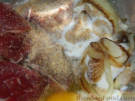 Рецепт: Бифштекс по-венски на RussianFood.com