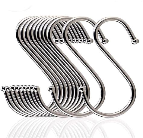 Nogis Heavy Duty S Hooks Stainless Steel S Shaped Hooks For Hanging