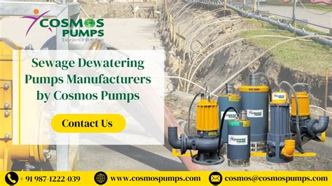 Ppt Sewage Dewatering Pumps Manufacturers By Cosmos Pumps Powerpoint