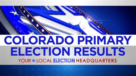 Colorado Primary Election Results 2022 | FOX31 KDVR