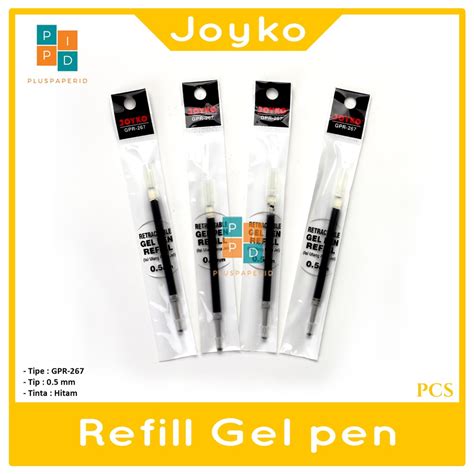 Jual Joyko Refill Pen Gel Cetek Gpr Mm Hitam Pcs Shopee