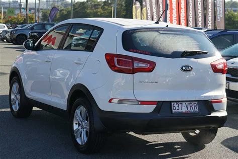 Sold Kia Sportage Si In White Used Suv Springwood Qld