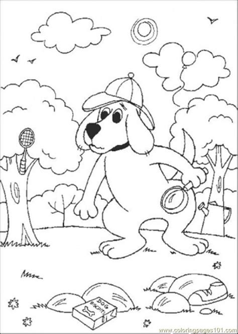 Clifford The Big Red Dog Coloring Pages - Coloring Home