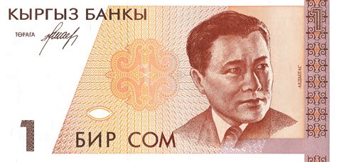 1 Som - Kyrgyzstan – Numista