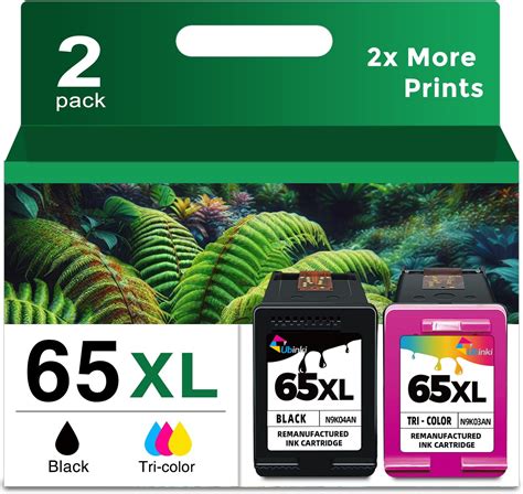 Ubinki Remanufactured Ink Cartridge Replacement For Hp 67xl 67 Xl Hp67 Hp67xl Black