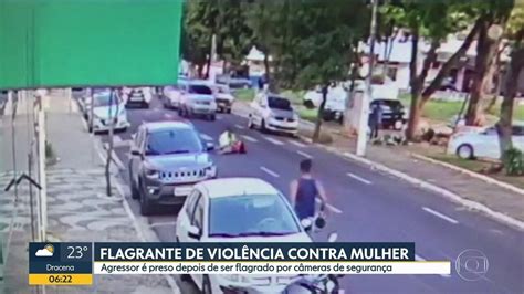 V Deo Mulher Espancada Por Companheiro Em Mar Lia Bom Dia Sp G