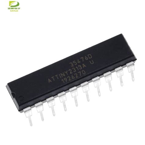 ATTINY2313A PU ATTINY2313 DIP20 MCU 8 Bit ATtiny AVR RISC 2KB Flash 2