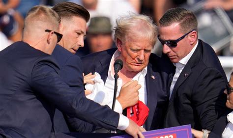 Trump Rally Shooting Ex President Injured In Assassination Attempt At