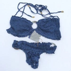 Indah Swim Koh Samui Macrame Black Bikini Set Poshmark