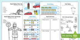 Safe Road Safety Crossing Sequencing Teacher Made Twinkl