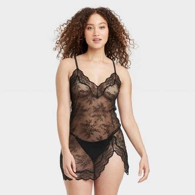 Women S Allover Lace Lingerie Slip Dress Auden Target