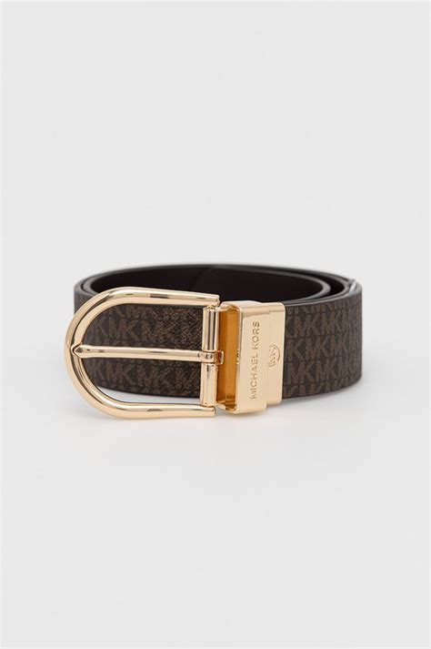Двухсторонний кожаный ремень MICHAEL Michael Kors женский цвет ...