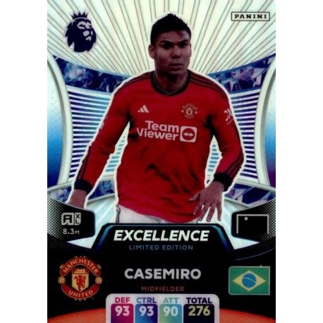 Offer Soccer Cards Casemiro Excellence Limited Edition Panini Adrenalyn