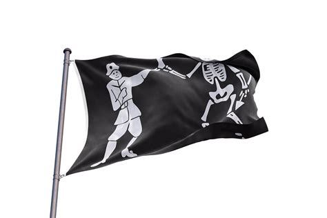 Bart Roberts Flag - Famous Pirate | Sons Of Pirate