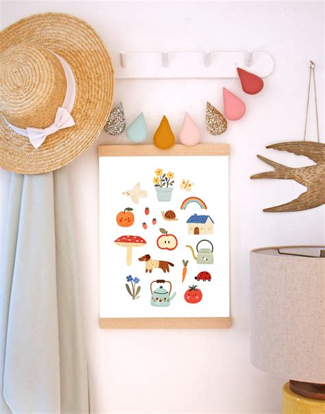 Home Grown Nursery Art - made with Liberty fabrics – The Charming Press